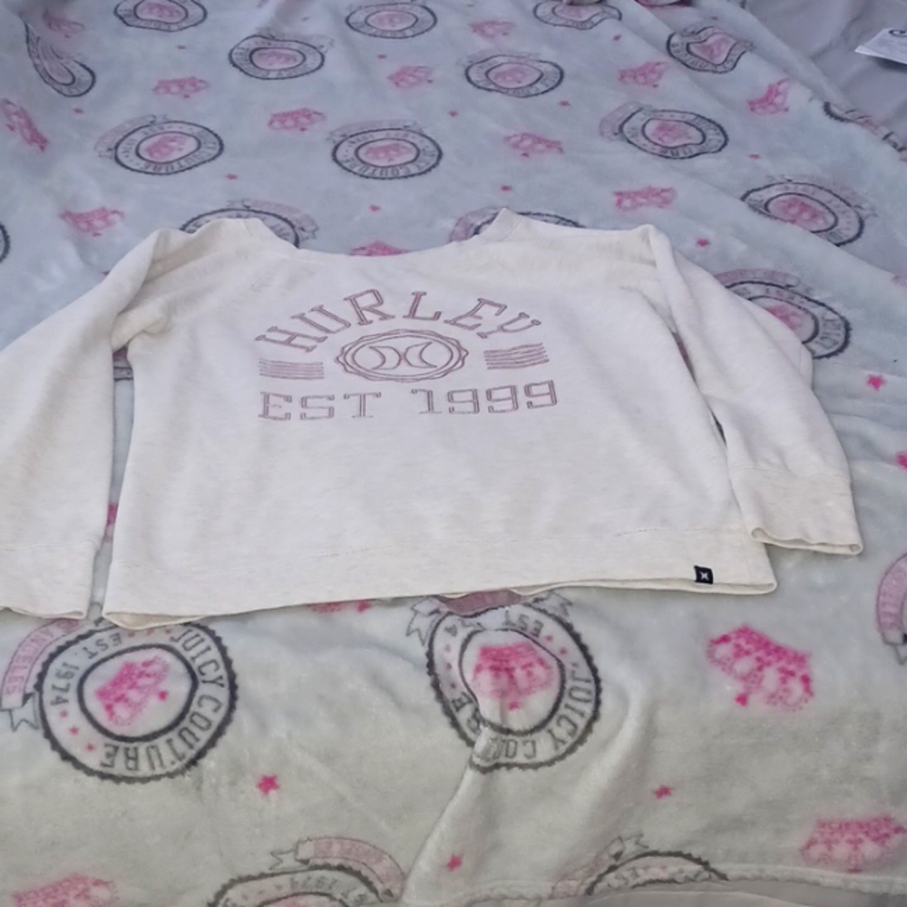 Hurley crew neck sweatshirt